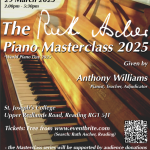 Ruth Ascher Piano Masterclass 2025 - given by Anthony Williams 