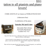 Come and Play on World Piano Day!