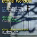 Eternal Wonders Concert - with EPTA member, Alberto Portugheis on piano. 