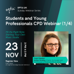 Hit the Right Note: Starting Your Own Music Studio (Student and Young Professionals Webinar)