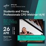 Between Gigs and Grades: Navigating the Professional Challenges of Teaching (Students and Young Professionals Webinar)