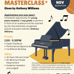 Ruth Ascher Piano Masterclass 2026