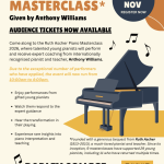 Ruth Ascher Piano Masterclass 2026