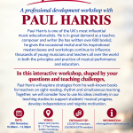Creative Problem Solving in Piano Lessons - A professional development workshop with Paul Harris (EPTA Oxford)